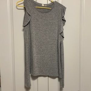 GAP Cold Shoulder LS Top Medium Tall